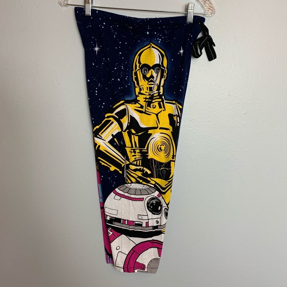 STAR WARS LIGHTWEIGHT COTTON PJ CAPRI BOTTOMS M